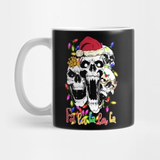 Holly Jolly Skulls Mug